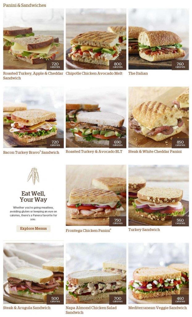 Panera Bread Menu Prices - February 2024: Food, Drinks Menu with Prices